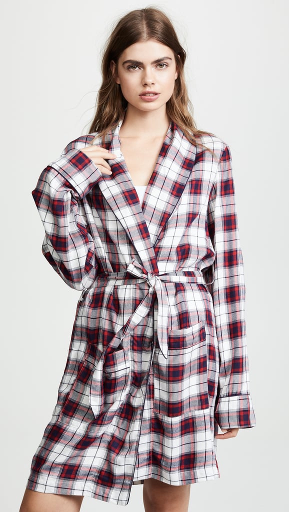 Three J NYC Flannel Robe