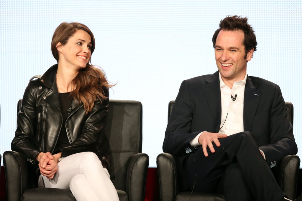Keri Russell and Matthew Rhys talked about The Americans. Stars at
