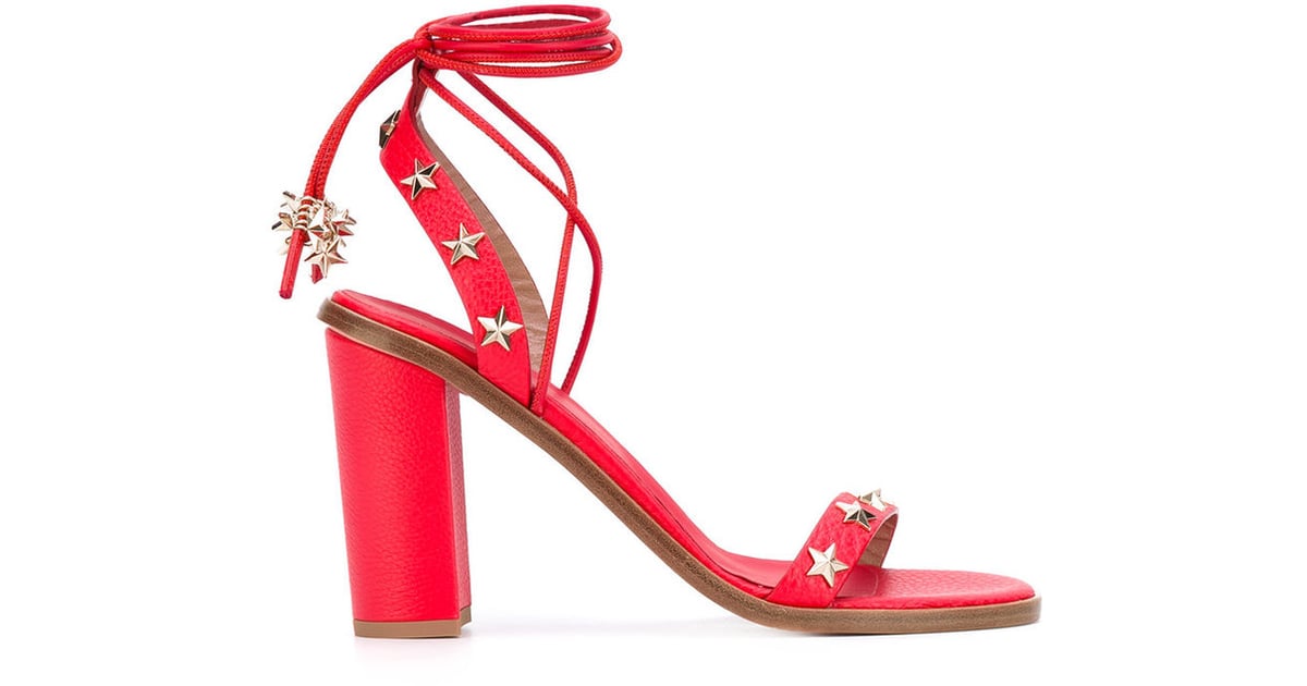 red valentino studded sandals
