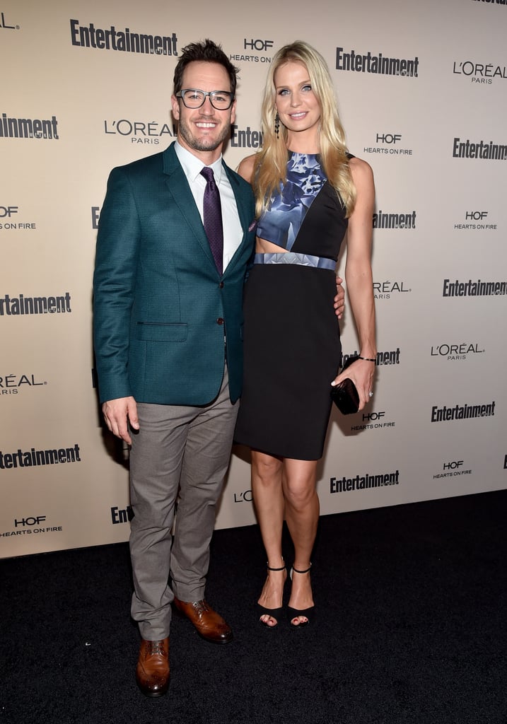 Mark-Paul Gosselaar and Catriona McGinn at Emmys Party 2015 | POPSUGAR ...
