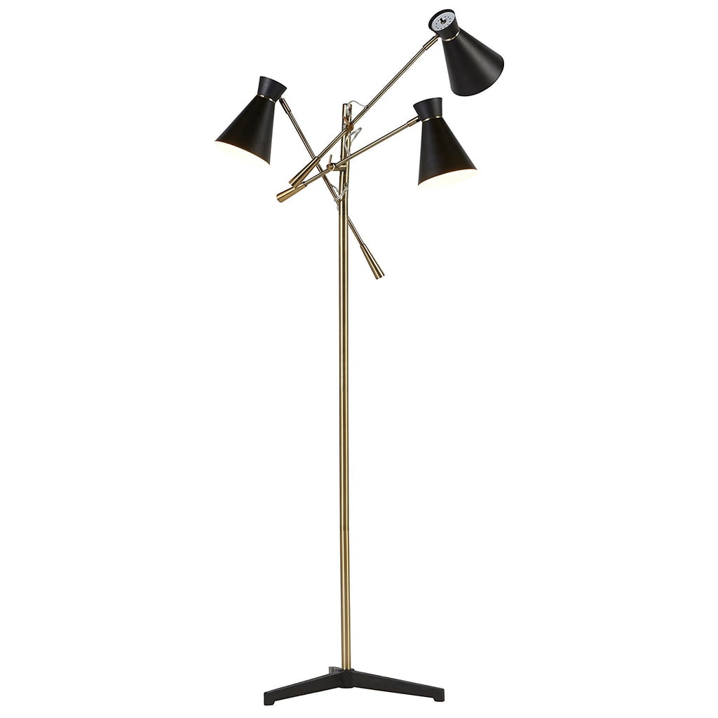 Retro 3-Arm Floor Lamp With Bulbs ($189)