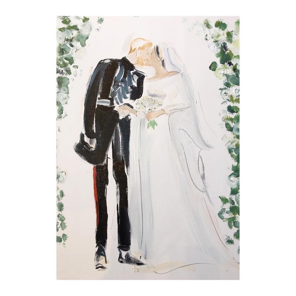 Poppy Waddilove Royal Wedding Illustrations