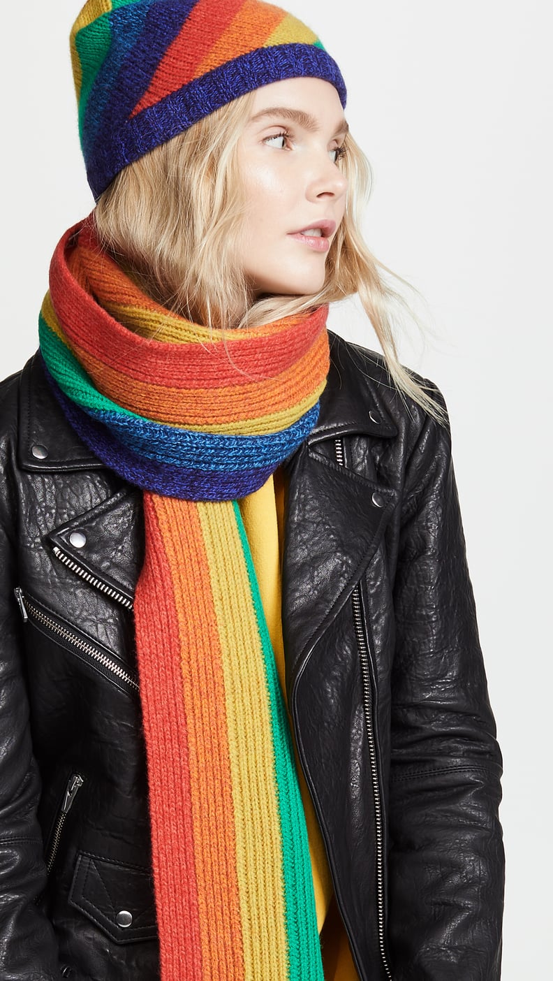 Acne Studios Rainbow Stripe Scarf