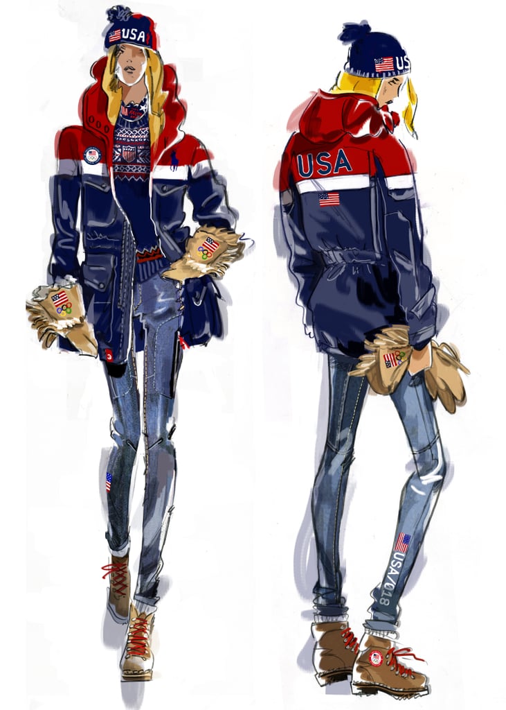 The Team USA Women's Opening Ceremony Uniform The Team USA Women's Opening Ceremony Uniform