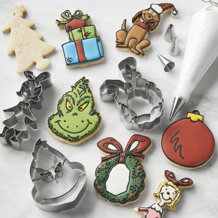 A Holiday Gift That'll Get Used: Williams Sonoma The Grinch Christmas Cookie Kit