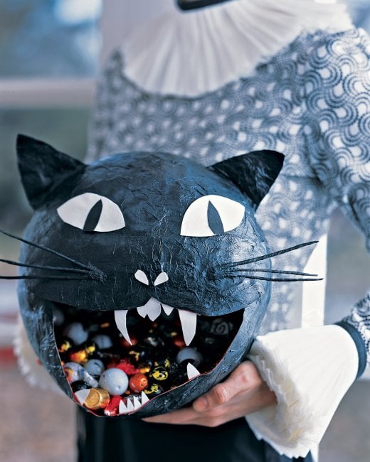 Black Cat Candy Bowl