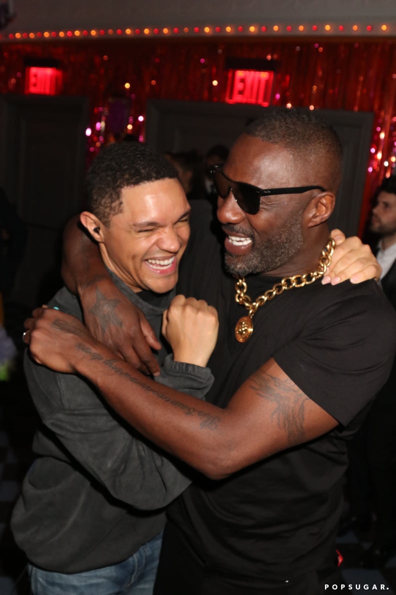 Trevor Noah and Idris Elba