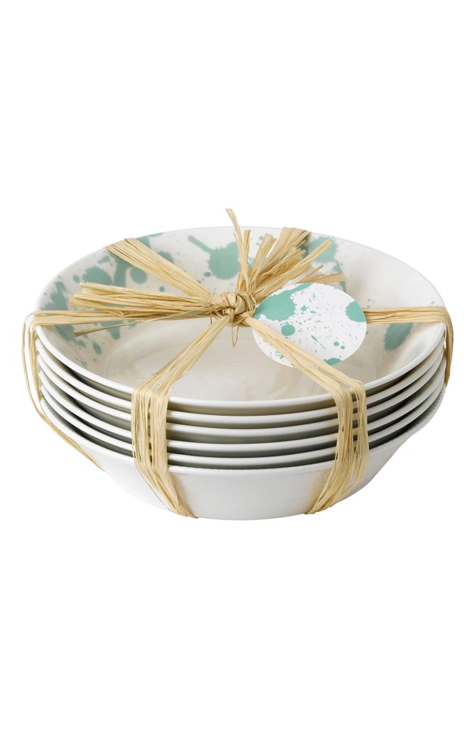 Pacific Mint Set of 6 Pasta Bowls