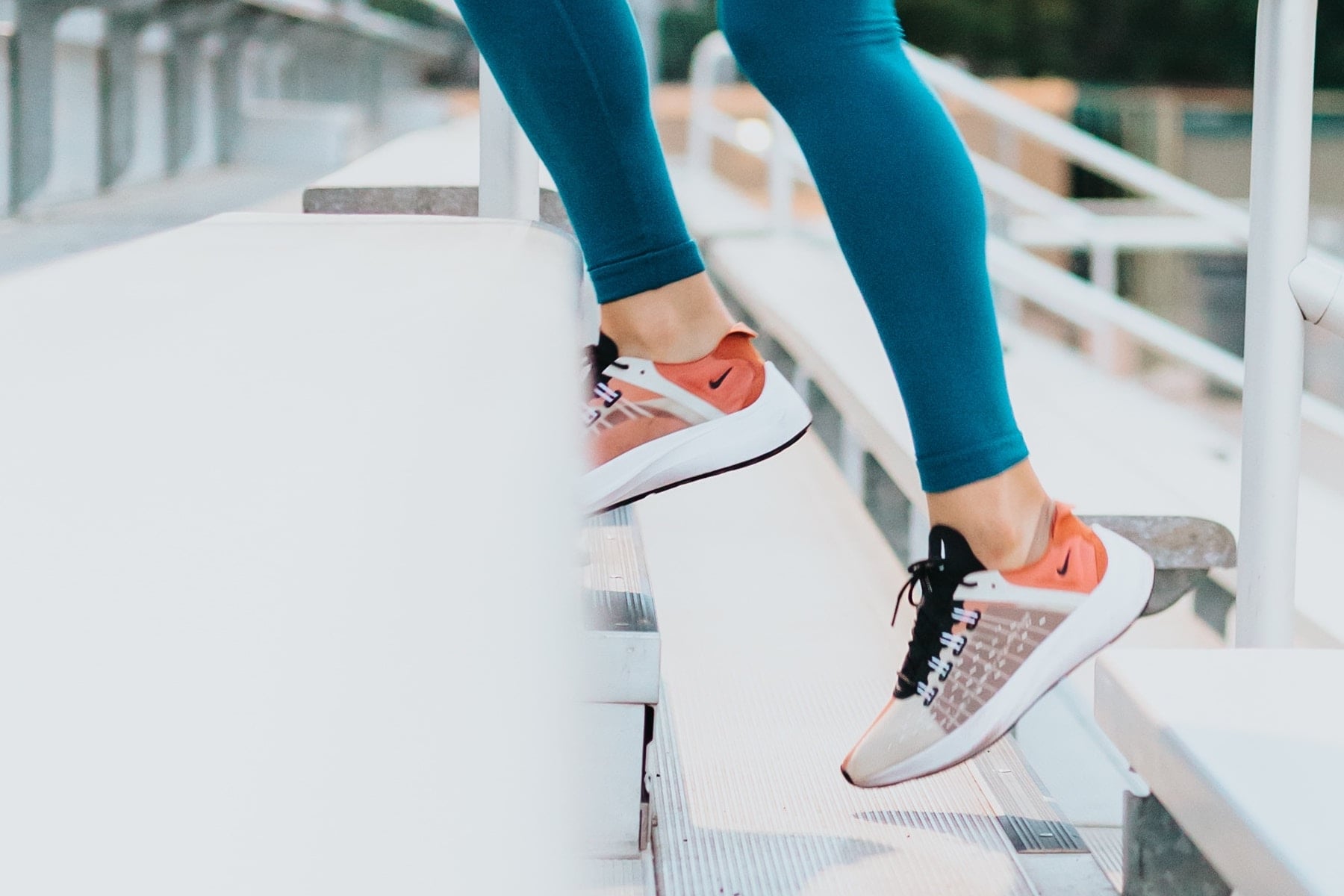 Stair climbing sales with ankle weights