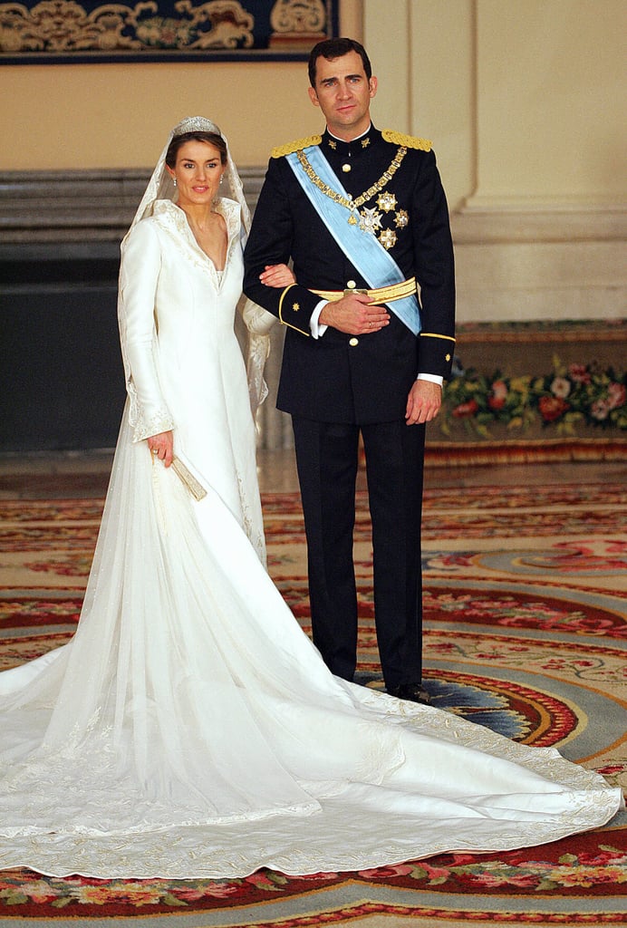 Prince Felipe and Princess Letizia got married on May 22, 2004.