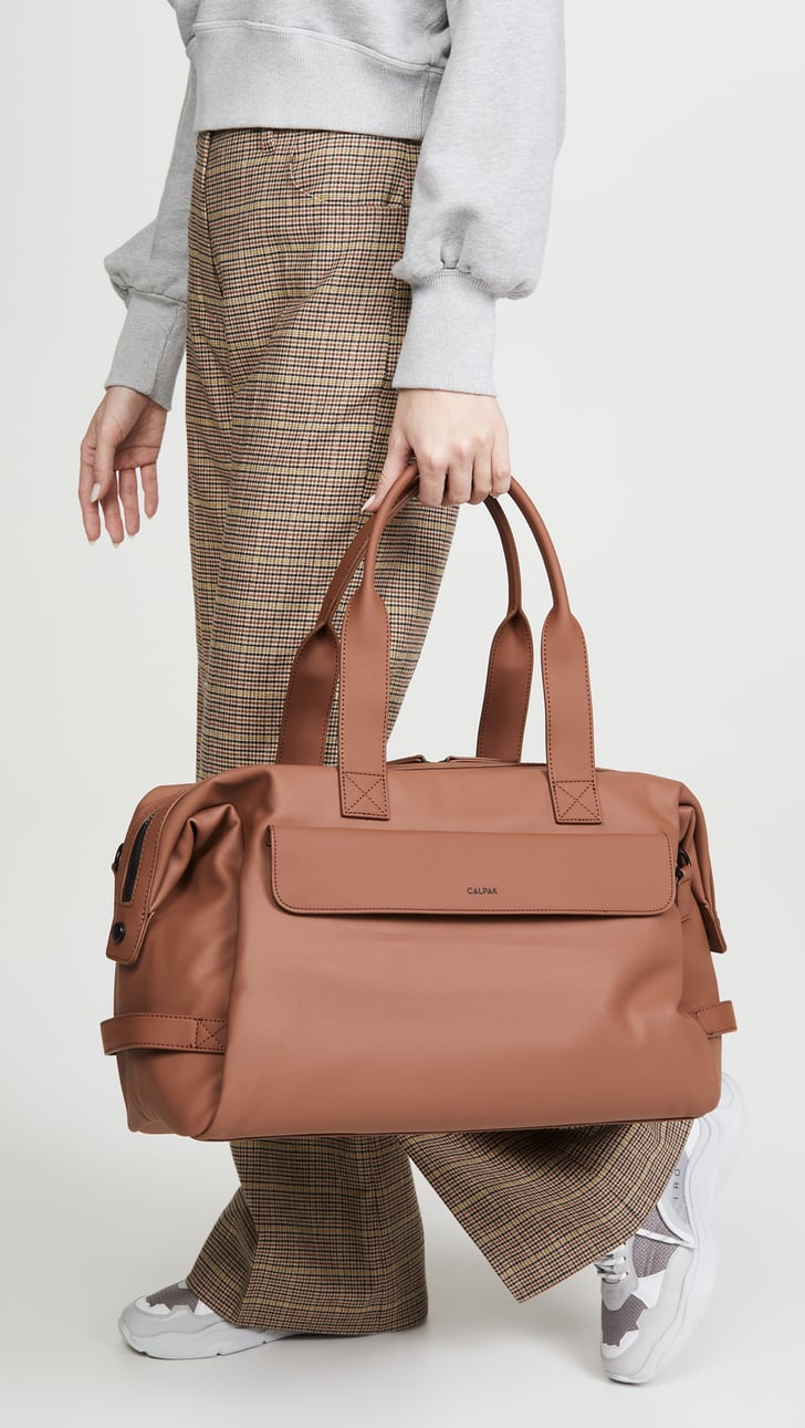 Calpak Leather Duffle Bag Best Weekender Travel Bags 2020 Popsugar Fashion Photo 3 