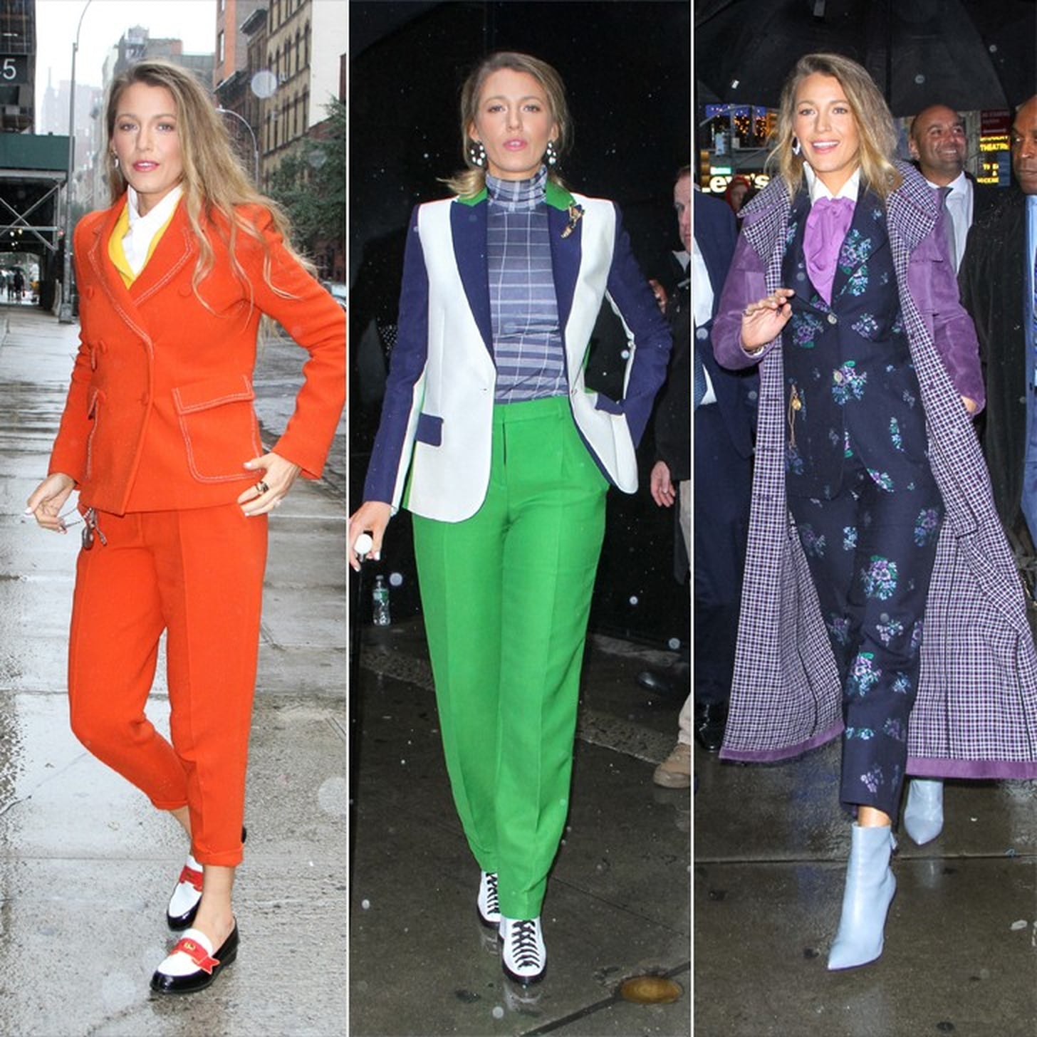 Blake Lively Pantsuits September 2018 PS UK Fashion
