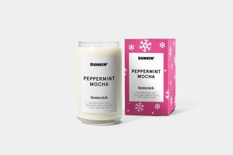 Dunkin' Donuts Peppermint Mocha Candle