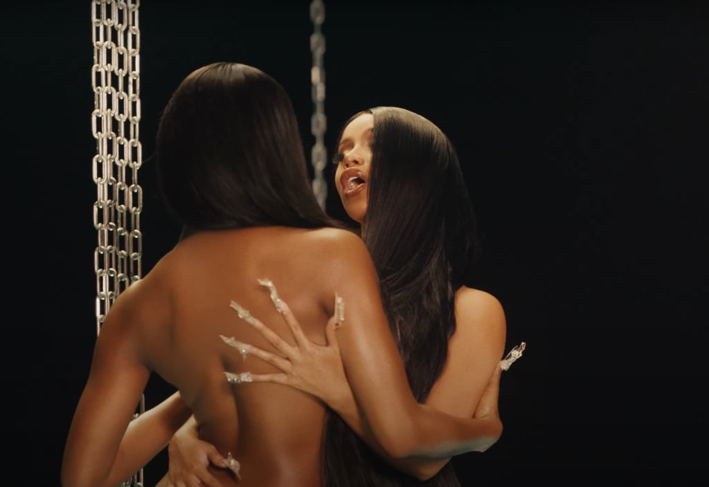Normani and Cardi B's Glass Nail Art in "Wild Side" Video