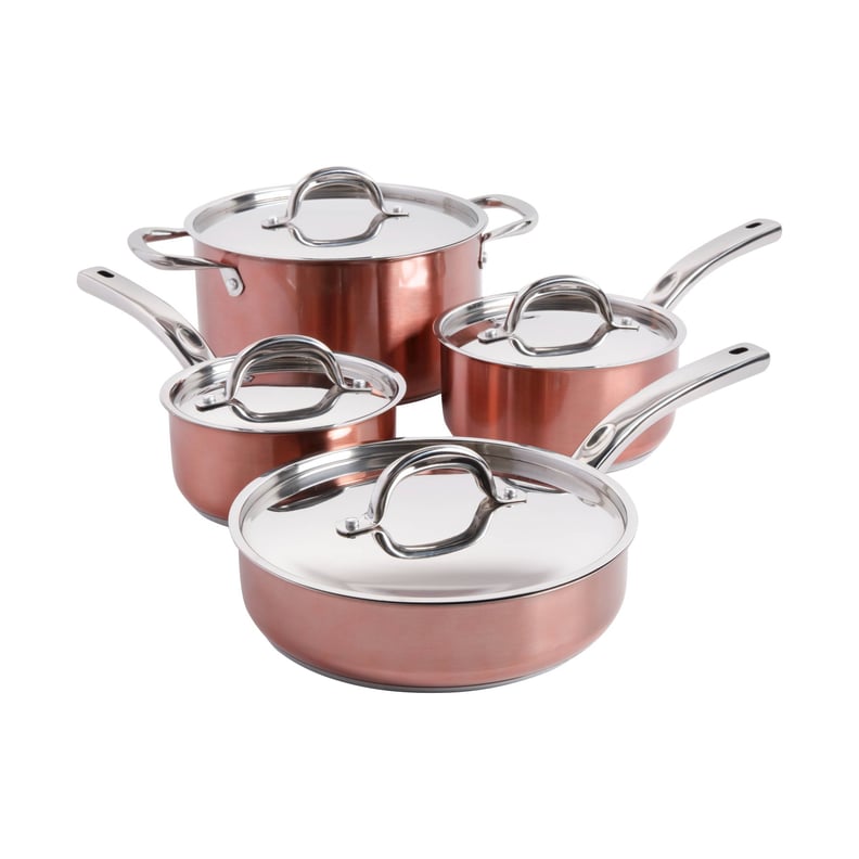 8-Piece Cookware Set (Copper)