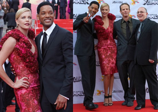 Will Smith and Charlize Theron Promote Hancock in Russia Will Smith and Charlize Theron Promote Hancock in Russia