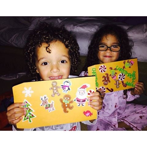 Mariah Carey's twins, Moroccan and Monroe, wrote letters to Santa n 2015.