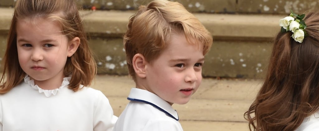 Prince William and Prince George as Royal Pageboys Pictures