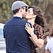 Justin Timberlake and Jessica Biel Kissing November 2016