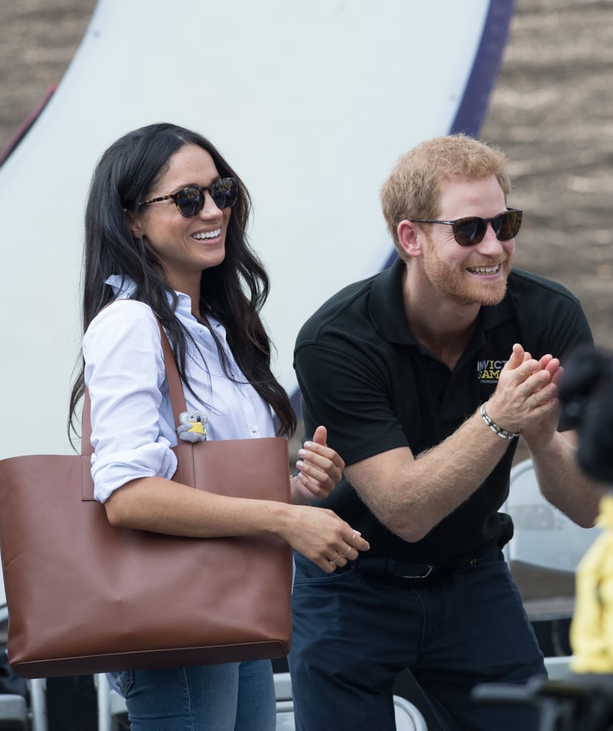 Prince Harry and Meghan Markle at Invictus Games 2017
