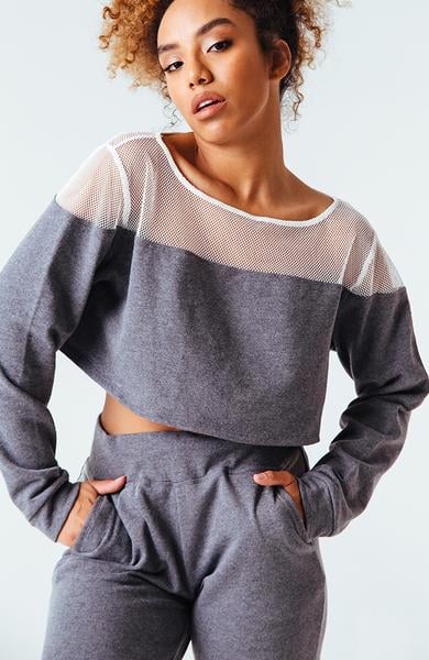 Weekend Cropped Sweatshirt