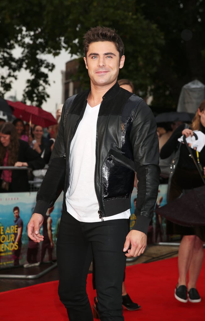 Zac Efron at the We Are Your Friends Premiere in London
