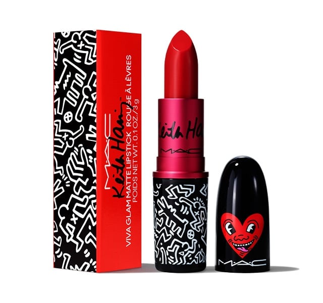 一个大胆的口红:MAC化妆品Viva迷惑x Keith Haring口红