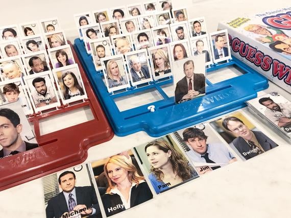 The Office-Themed Guess Who? Board Game