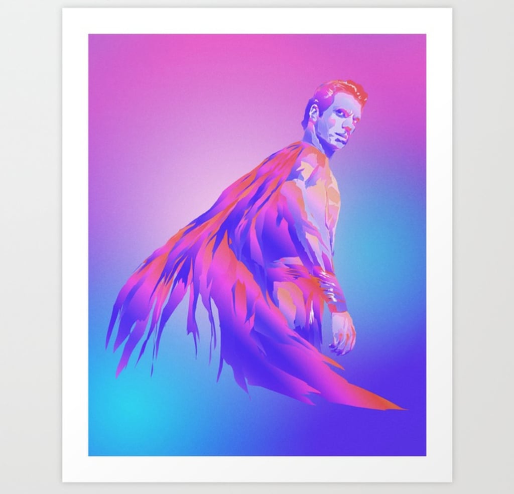A Technicolor Superman Print