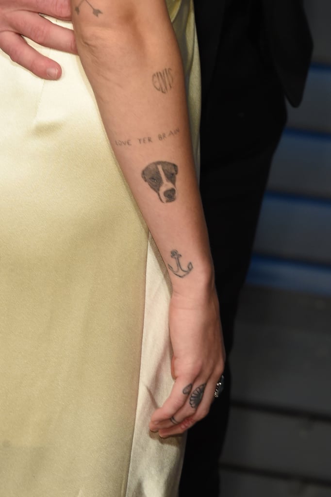 Miley Cyrus's Tattoos: Mary Jane Tattoo