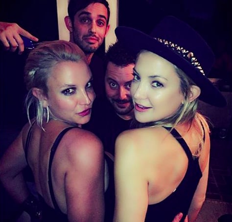 Britney Spears and Kate Hudson Hang Out 2015