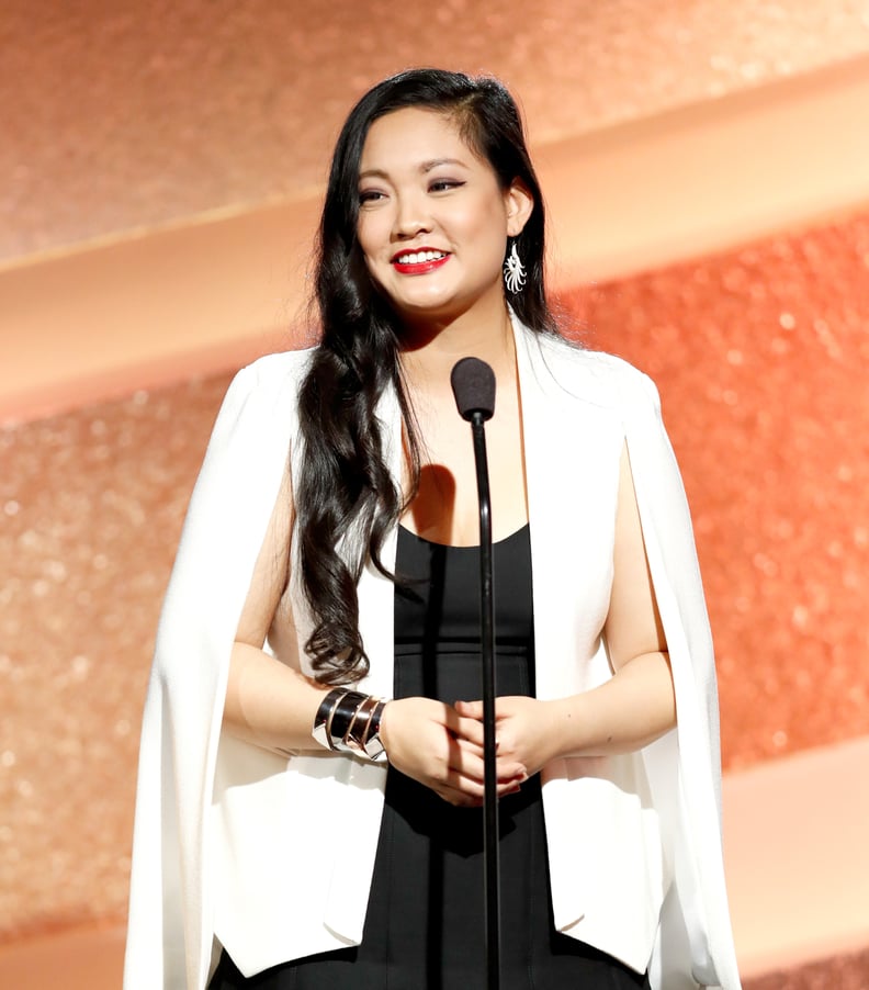 MARINA DEL REY, CA - NOVEMBER 19:  Honoree Amanda Nguyen speaks onstage during the Marie Claire Young Women's Honors presented by Clinique at Marina del Rey Marriott on November 19, 2016 in Marina del Rey, California.  (Photo by Rich Polk/Getty Images for