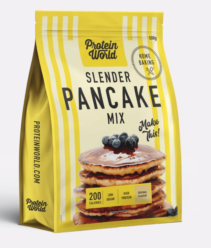 Low calorie pancake on sale mix