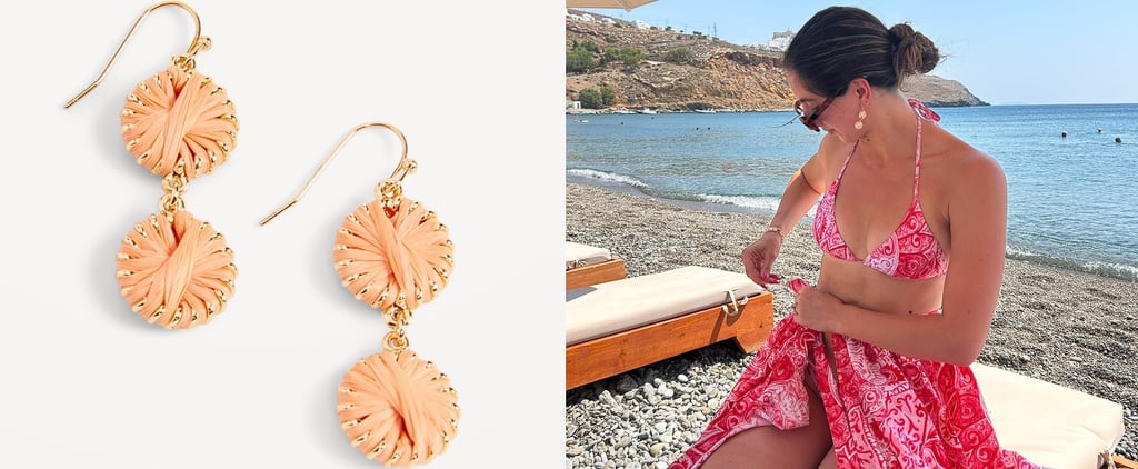 Old Navy Raffia-Wrapped Dangle Earrings Review With Photos