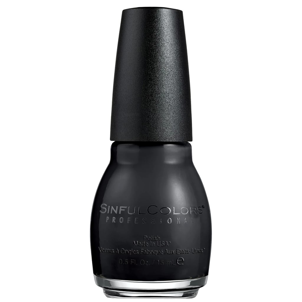 Sinful Colors Nail Polish in Black On Black