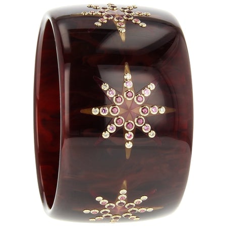 Mark Davis Aster Bangle in Marbled Brown