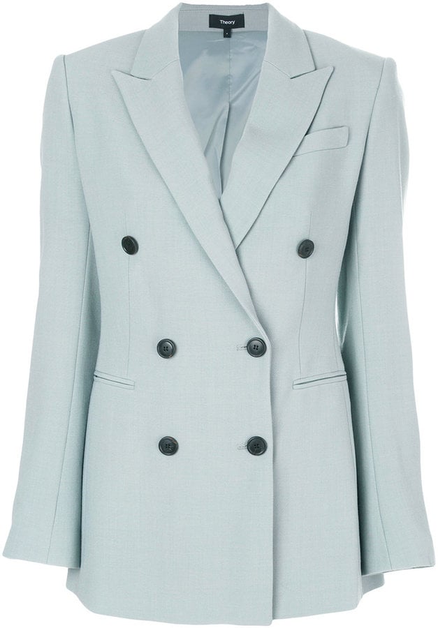 Theory Double Breasted Blazer