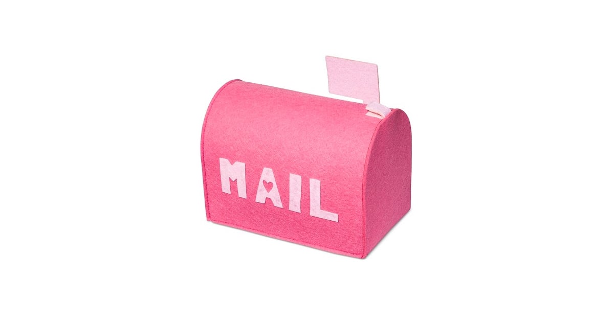 Valentine's Day Pink Felt Mailbox Valentine's Day Mailboxes For Kids