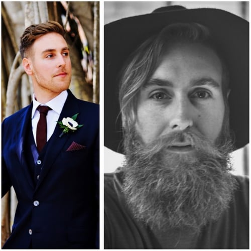 Before and After Beard Transformations