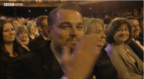 26. Leo Blows a Kiss at the BAFTAs
