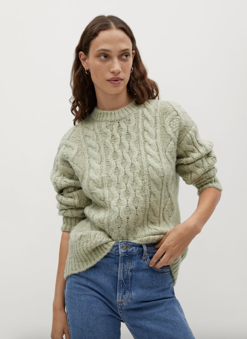Mango Cable-knit Sweater