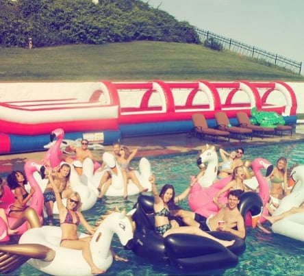 Taylor Swift and Her "Swan Squad"