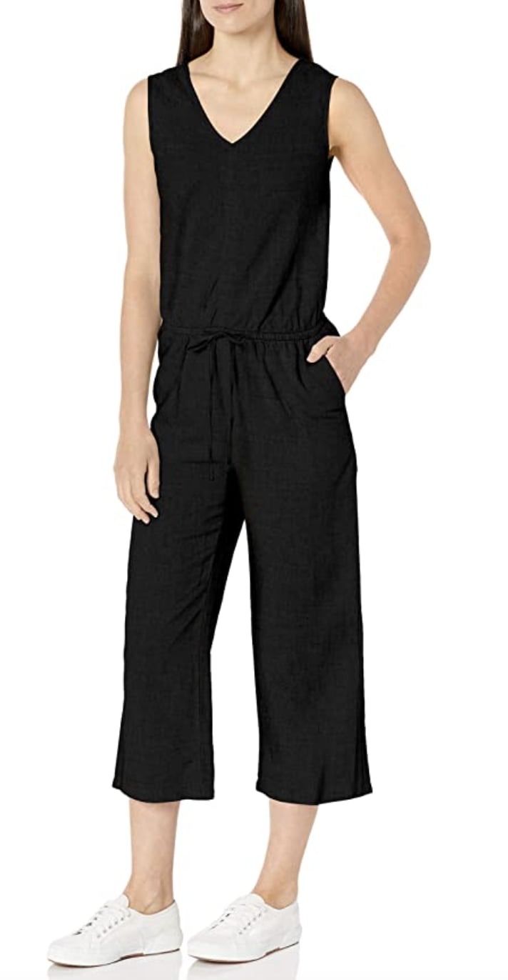 For Lazy Days: Amazon Essentials Sleeveless Linen Jumpsuit