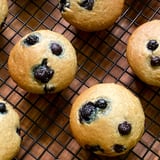 Refined-Sugar-Free, Oil-Free, Vegan Blueberry Muffins