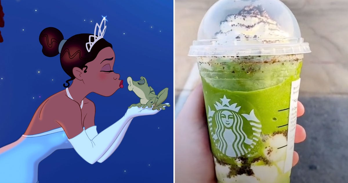 How to Order Starbucks's Secret Princess Tiana Frappuccino | PS Food