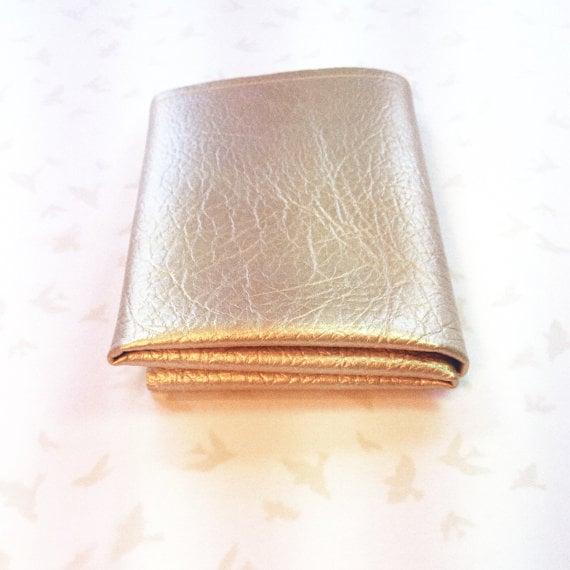 Faux Leather Changing Pad Metallic Baby Products POPSUGAR Family Photo 23