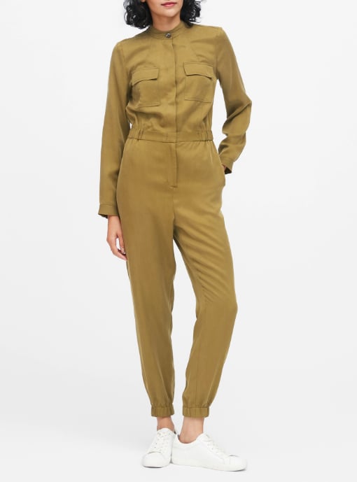 Petite Tencel Flight Jumpsuit