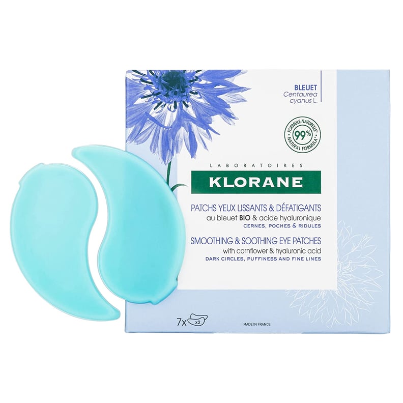 补水眼罩:Klorane平滑和舒缓眼罩