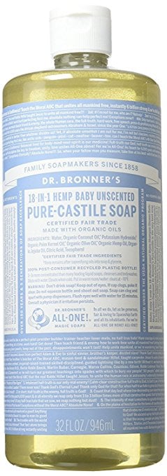 Dr. Bronner's Pure Castile Liquid Soap