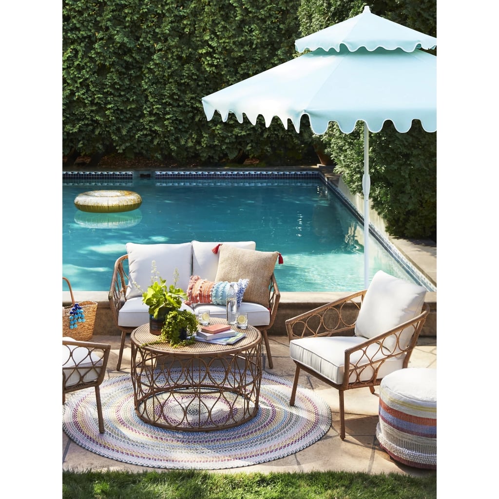 Round Circle Braided Outdoor Rug Outdoor Rugs From Target